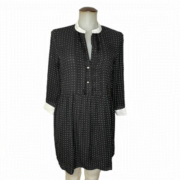 chiffon Polka Dot Dress With Pearls 🌻 - Picture 1 of 7